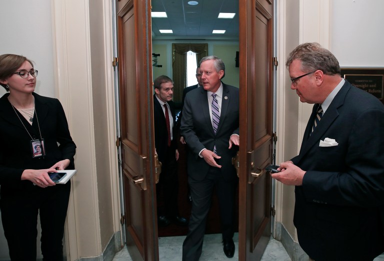 The disagreement threatens to alienate House Freedom Caucus members who comprise the bulk of GOP holdouts. (AP Photo/Alex Brandon)