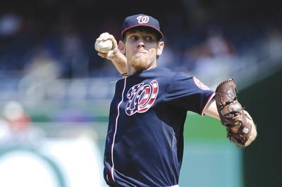 Nationals’ Strasburg lasts only three innings in win