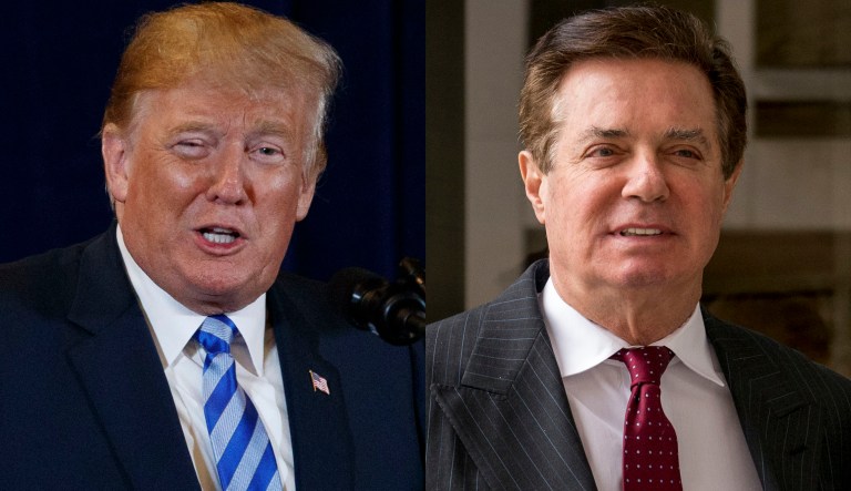 Donald trump and Paul Manafort