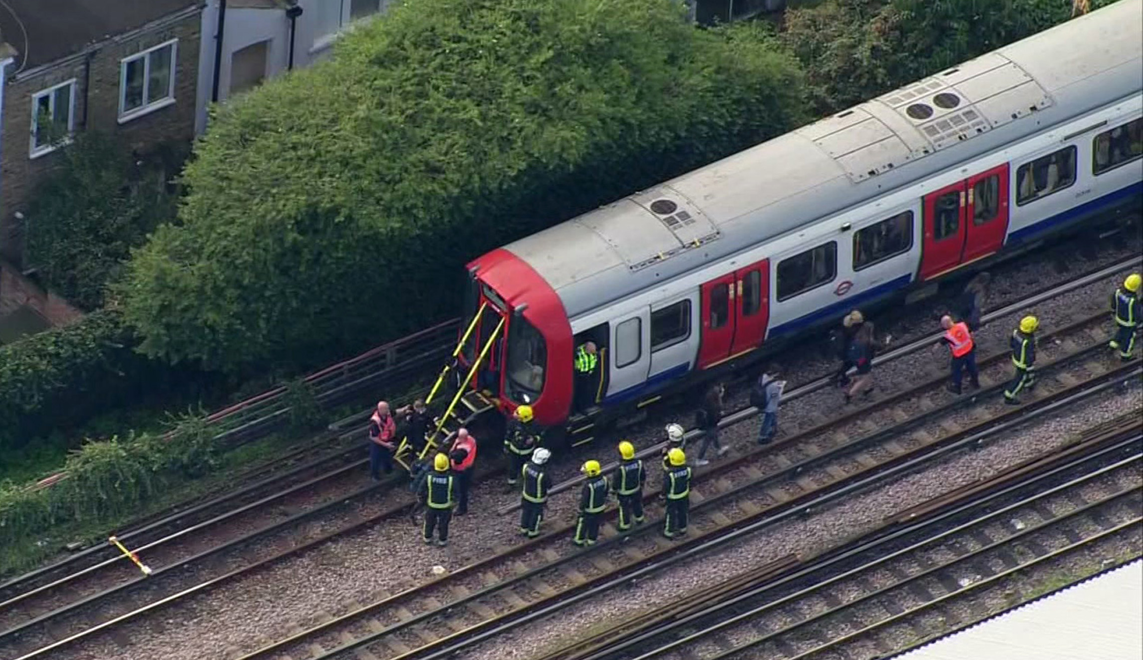 Explosion on train in London’s subway being treated as terrorism