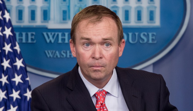 Budget Director Mick Mulvaney believes a 