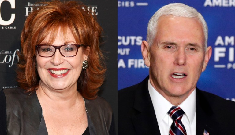 In February, panelist Joy Behar referenced Vice President Mike Pence's religious beliefs on 