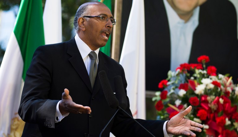 Michael Steele served as chairman of the Republican National Committee from 2009 to 2011. (AP Photo/John Minchillo)