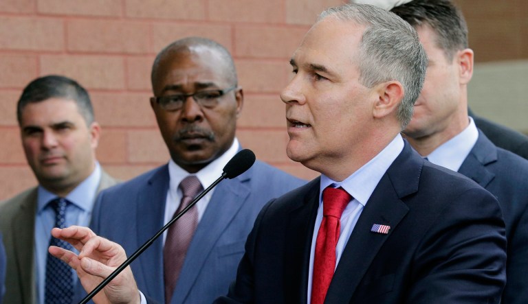 Trump administration and Colorado filed a complaint against PDC Energy Inc. for violating the Clean Air Act and a number of other laws. (AP Photo/Teresa Crawford)