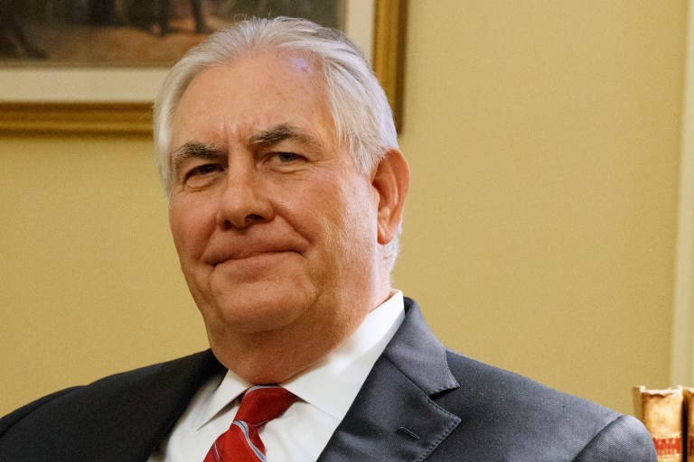 Senators call former Exxon Mobil CEO's plan to eliminate conflicts of interest an 