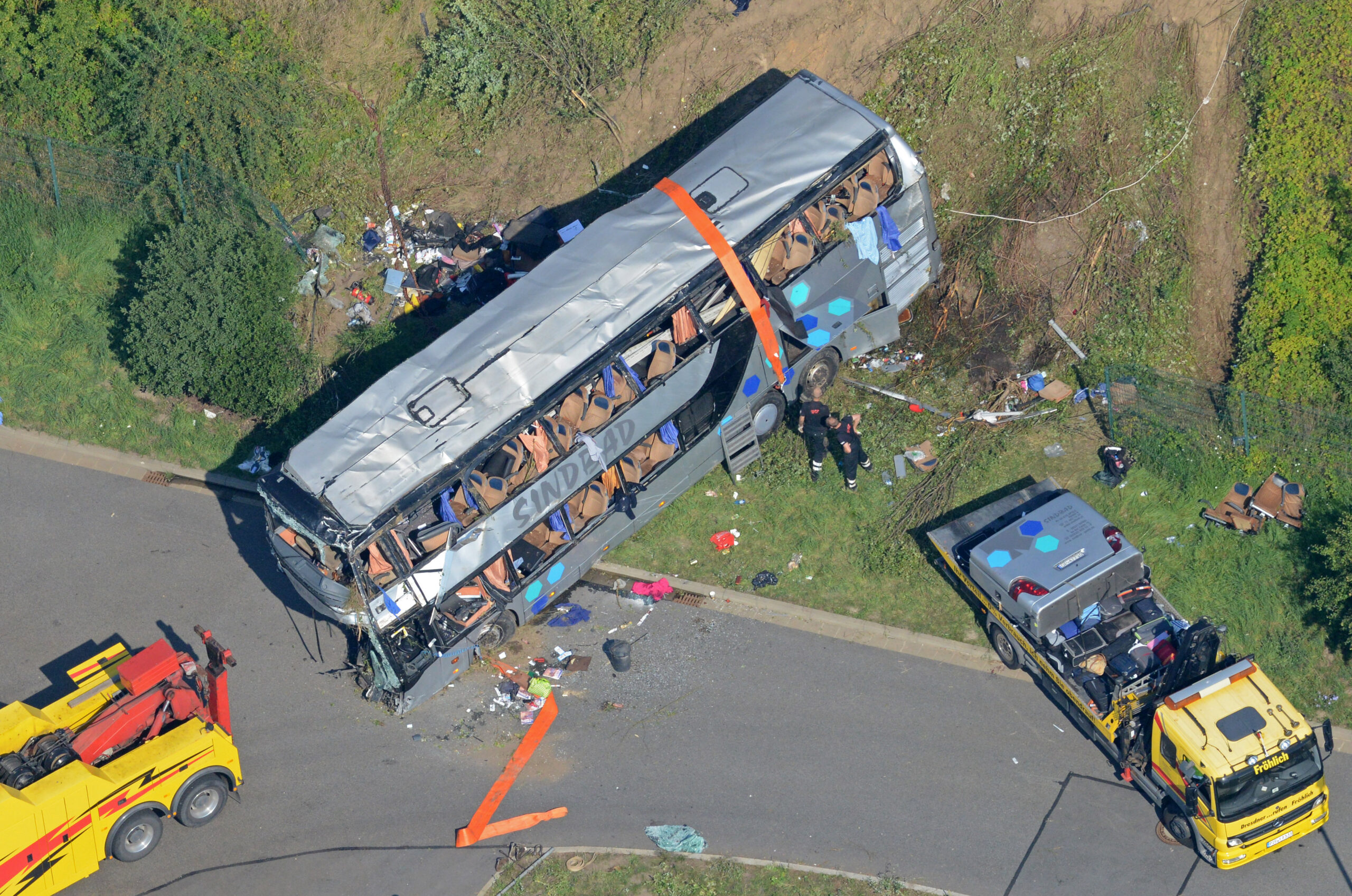 Multiple bus crash in Germany kills 10, injures 69
