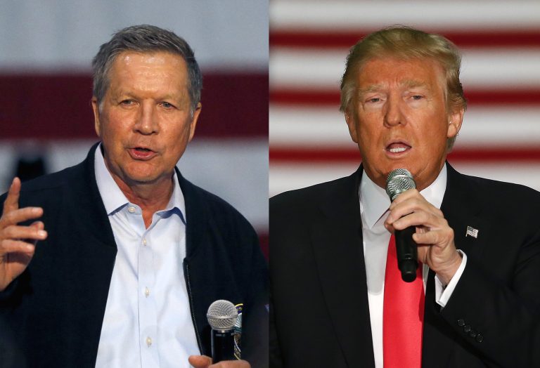 Wisconsin Republicans reject both Donald Trump and Ohio Gov. John Kasich. (AP Photo/Charles Rex Arbogast)
