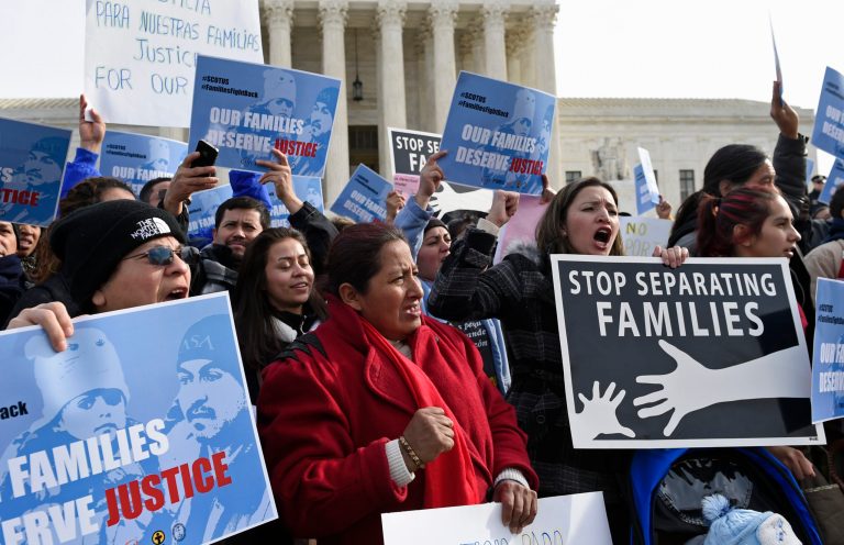 The response to the call for a strike in the nation's capital has been significant. (AP Photo/Susan Walsh)