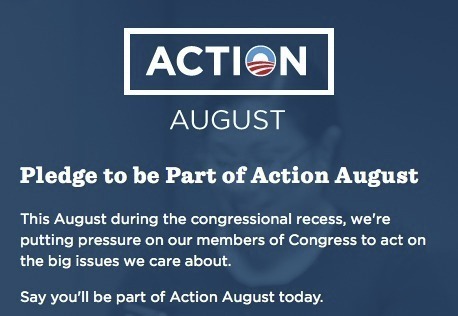 Team Obama plans August assault on ‘climate deniers,’ Obamacare ‘liars’