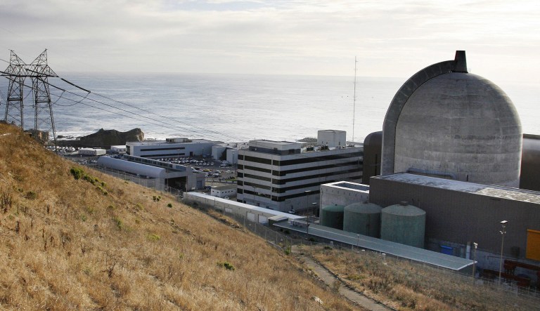 This Nov. 3, 2008 file photo shows one of Pacific Gas and Electric's Diablo Canyon Power Plant's nuclear reactors in Avila Beach, Calif.