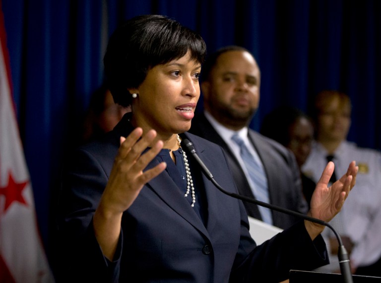 Mayor Muriel Bowser's plan was presented Tuesday morning at a breakfast to members of the D.C. Council. (AP file photo/Manuel Balce Ceneta)