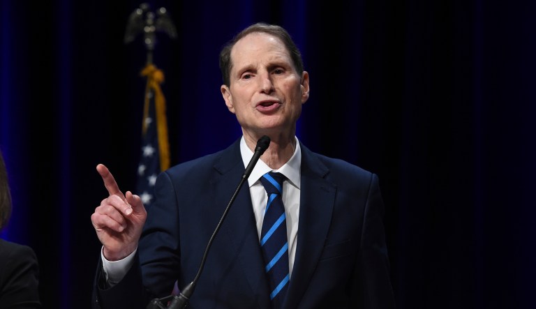 Sen. Ron Wyden, D-Ore., claims congressional Republican are blocking Democrats out of talks about how to proceed with the House-passed healthcare reform bill through reconciliation. (AP Photo/Steve Dykes)