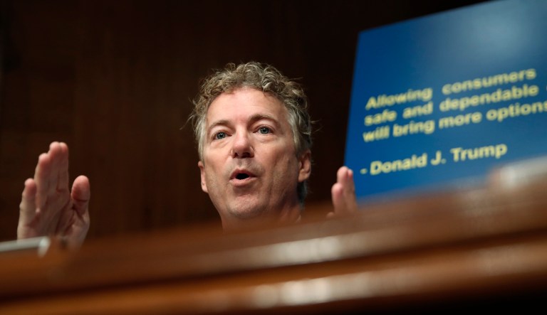 Sen. Rand Paul, R-Ky., said President Trump's alleged comments that Haiti, African countries, and possibly El Salvador are 