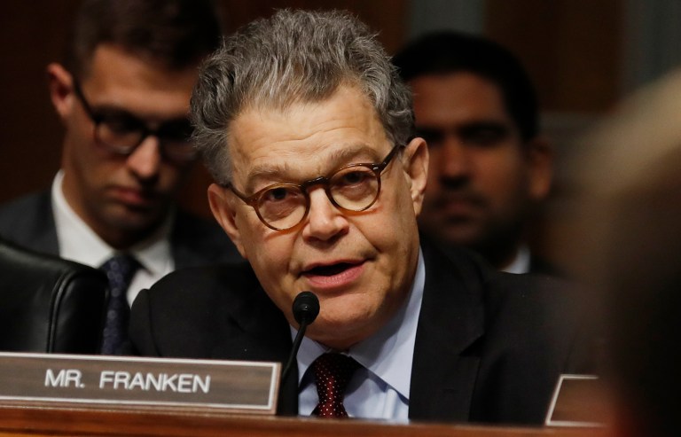 At a Senate Judiciary Committee hearing, Franken cited numerous sources that indicated one of the ways Russia tried to broker its influence outside of their country was by cultivating deep ties with foreign businessmen and women. (AP Photo/Carolyn Kaster)