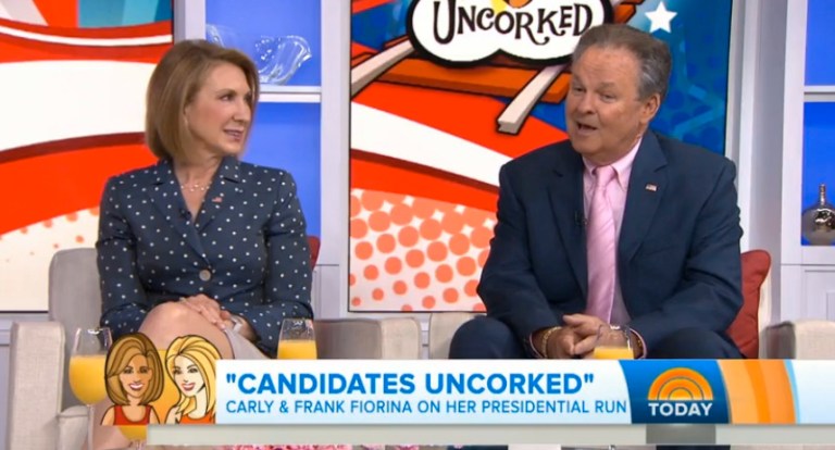 Fiorina: Steamy car windows on third date with ‘stud muffin’ hubby