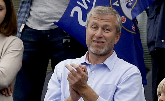 Abramovich, who is 51 years old and worth $9.5 billion, does not have a public schedule and there is no word on if he will meet with Trump during his anticipated stay in Florida. (AP Photo/Matt Dunham)