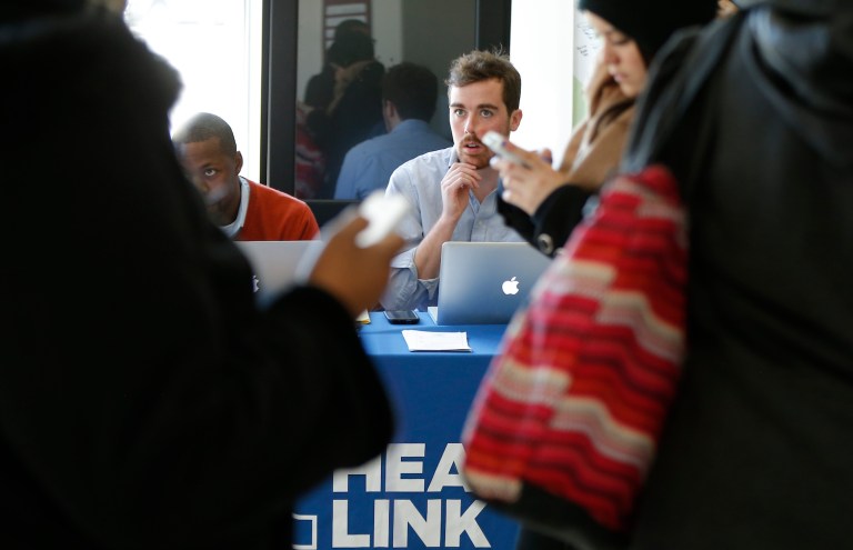 It isn't surprising that Obamacare would be less popular among those with the lowest medical costs. (AP Photo/Charles Dharapak)