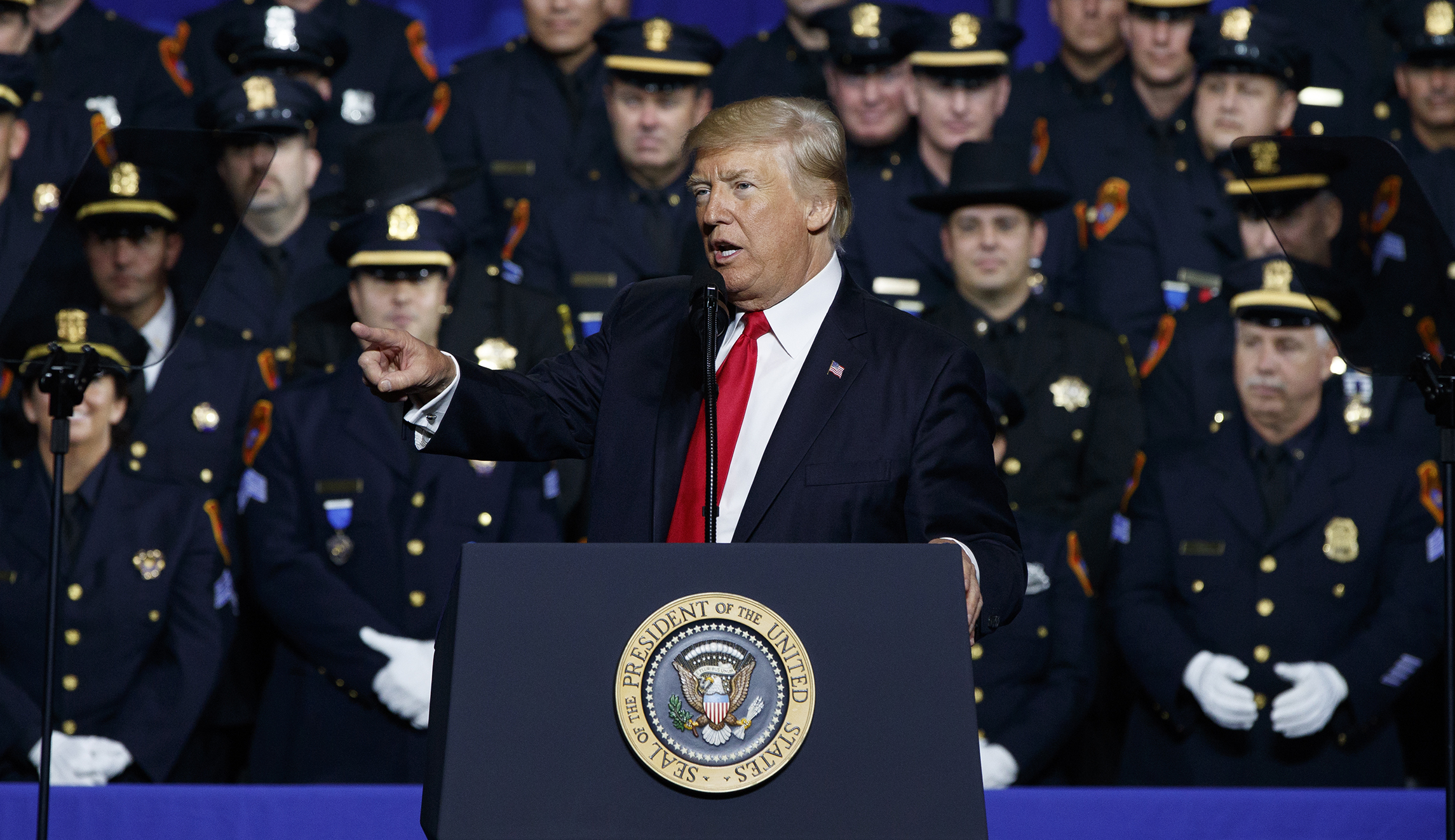 Acting DEA chief rejects Trump’s comments about police roughing up suspects