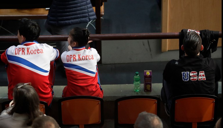 Their circumstances determine their athletic abilities. (AP Photo/Matthias Schrader)