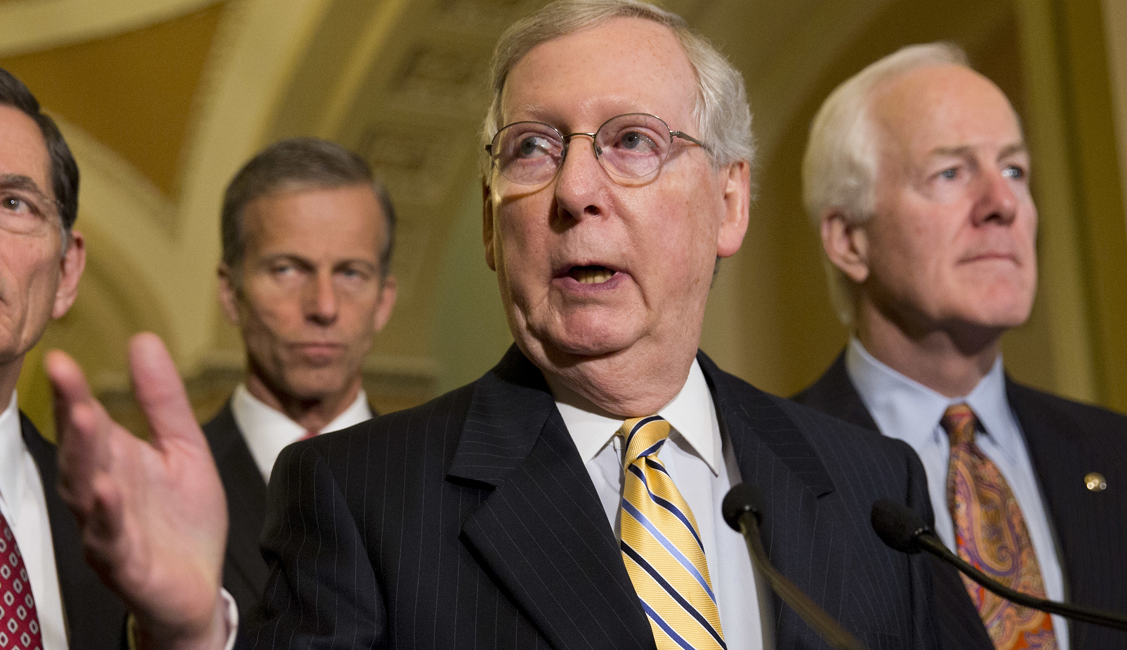 Mitch McConnell ‘optimistic’ Senate and House will reach deal on tax reform