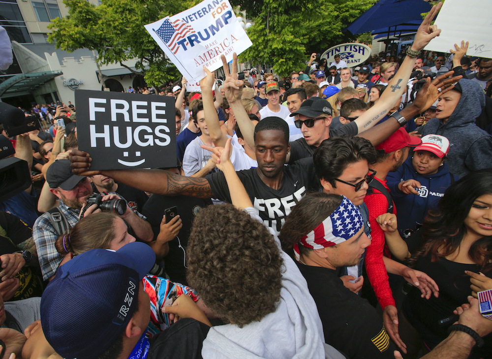 At least 35 arrested following Trump rally in San Diego