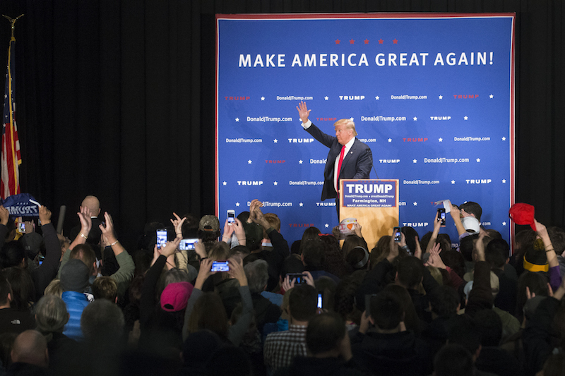 Trump expands his lead in New Hampshire