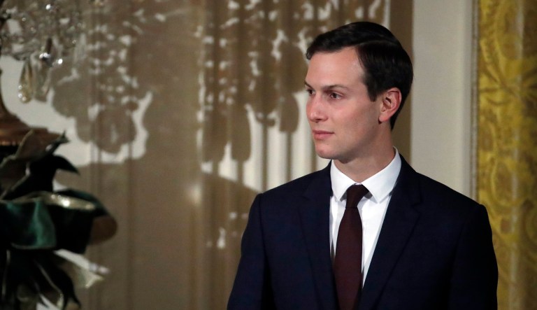 Jared Kushner's contacts with foreign officials were the subject of scrutiny within the White House, and reportedly played a role in his inability to secure a security clearance. (AP Photo/Alex Brandon)