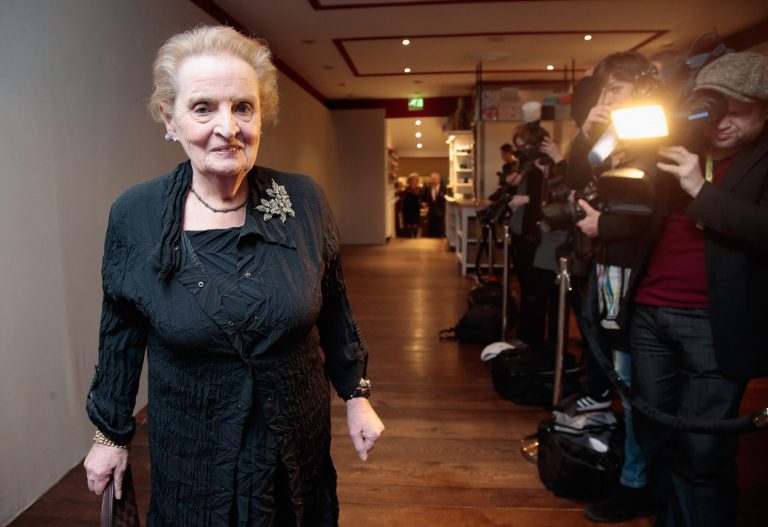 Former Secretary of State Madeleine Albright called the Iran nuclear deal 