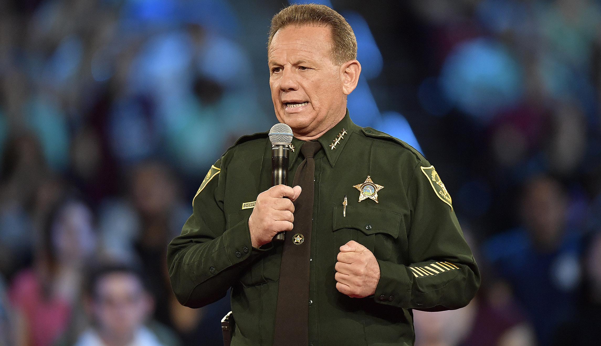 Sheriff rejects calls to resign after his department failed to stop Florida school shooter