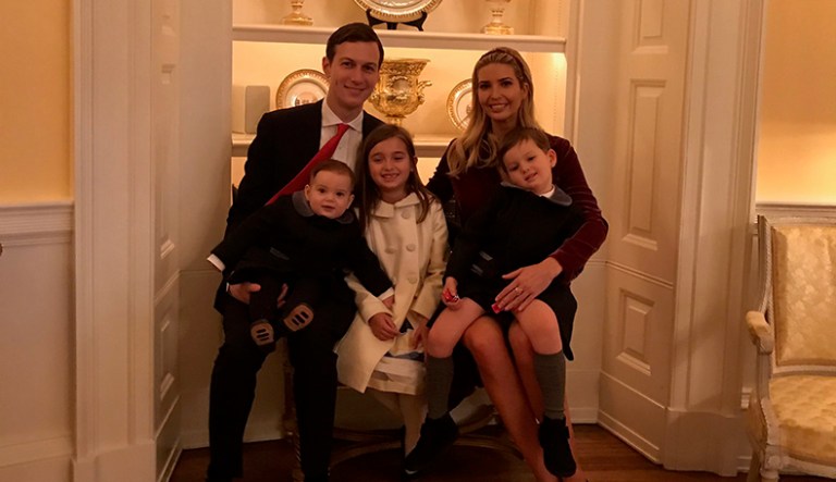 Ivanka Trump said Monday she and her family are adjusting well to living in Washington, D.C., and said it is a more outdoorsy city.