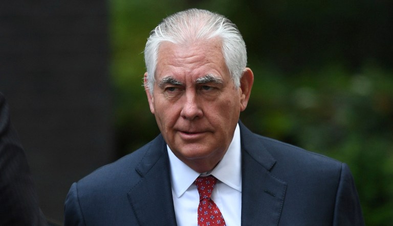 Tillerson has been 