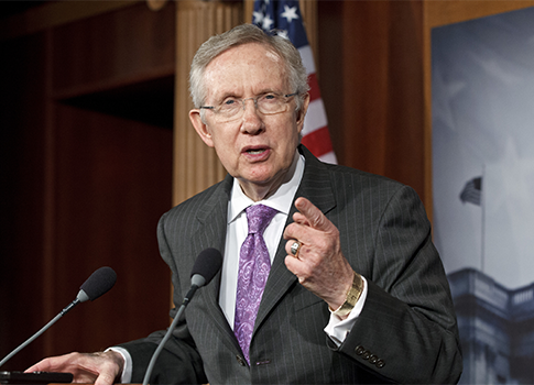 Senate Majority Leader Harry Reid, D-Nev., threatens to move soon to kill Senate filibuster rights of the chamber's minority. (AP Photo)