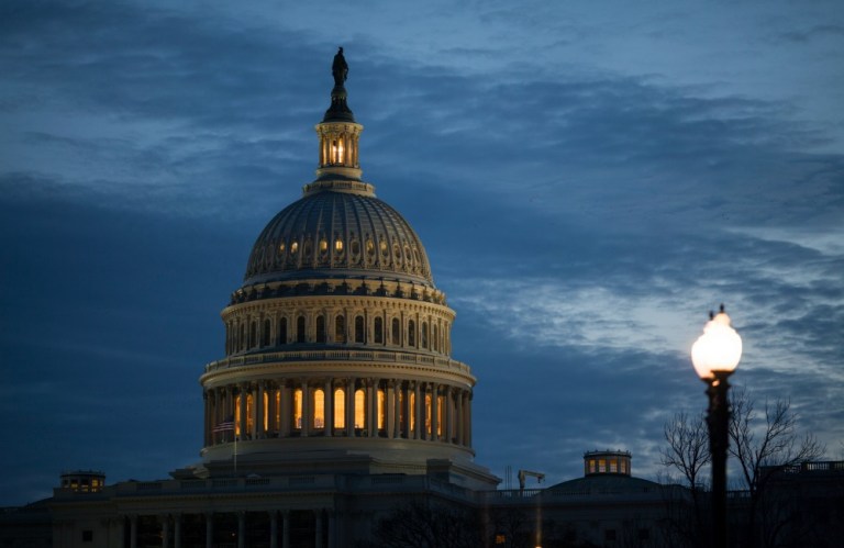 President Trump told congressional lawmakers that in addition to securing the border, he wants the United States to utilize a merit-based immigration system. (AP Photo)