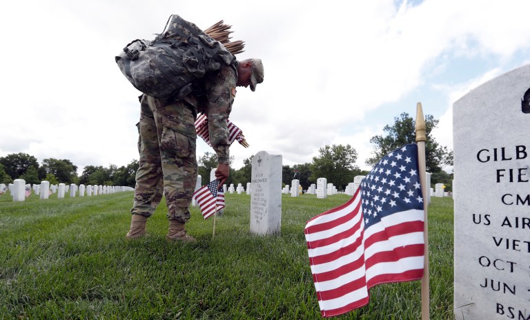The men and women who have died in the service of the U.S. military, in every war since the revolution, gave their lives for something greater than them. (AP Photo/Alex Brandon)