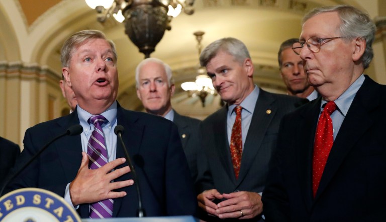After President Trump signed an executive order to loosen Obamacare rules, Sen. Lindsey Graham, R-S.C., said 