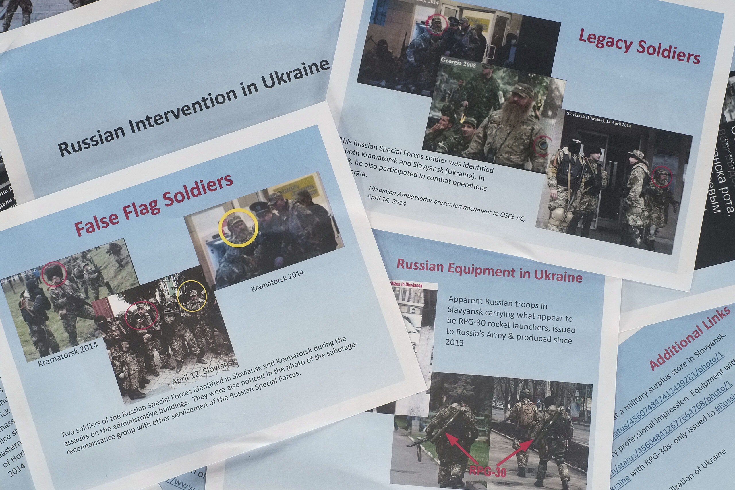 US: Pictures indicate Russian troops in Ukraine