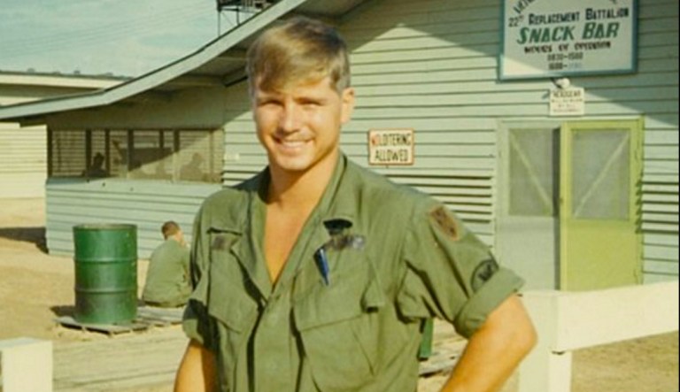 McCloughan earned the award for his actions during a 48-hour close-combat fight near Don Que, Vietnam. (@NBCNightlyNews/Twitter)