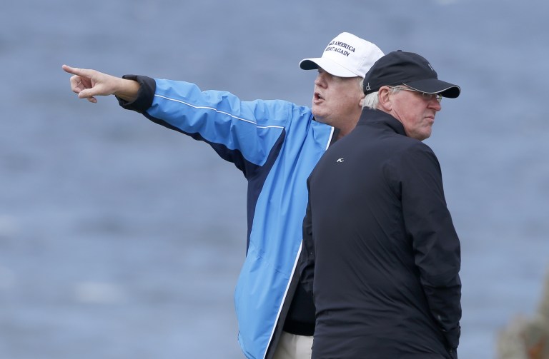 The Trump Organization's executive vice president, George Sorial, said banning Trump from visiting the U.K. 