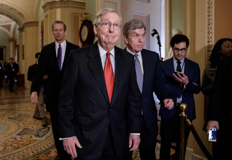 The Wall Street Journal editorial board is warning Senate Republicans that any deal with Democrats that maintains their right to filibuster President Trump's Supreme Court nominees would amount to 