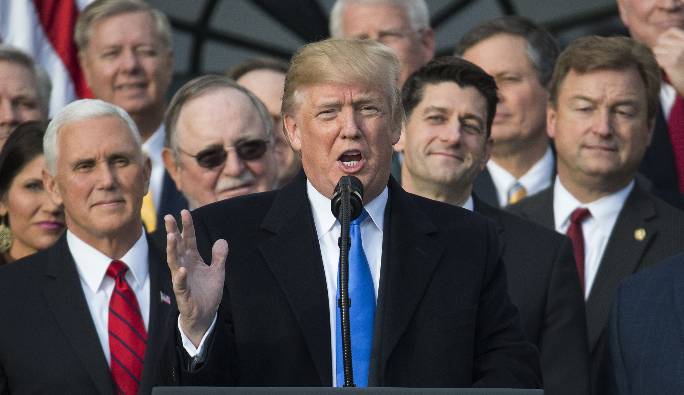 Trump: Fake news media will eat their words after tax cuts take hold