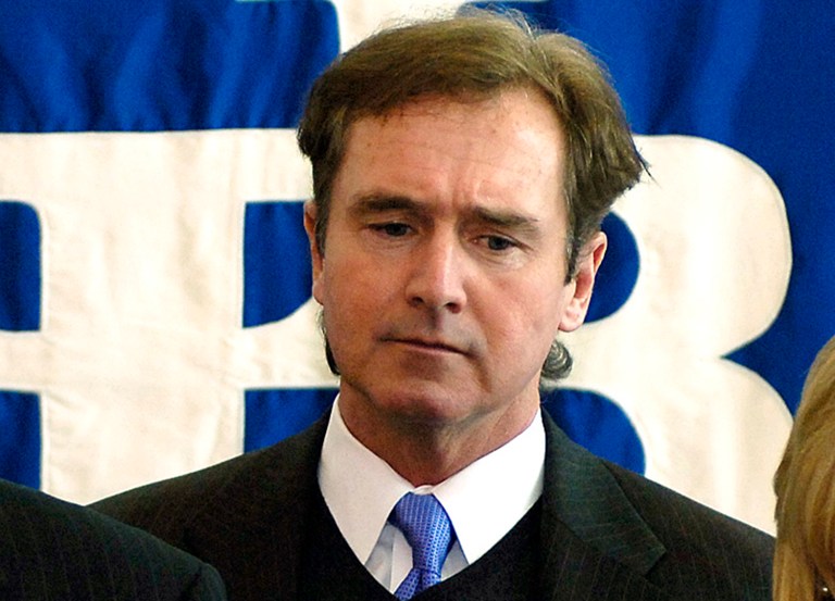 Rep. Brian Higgins said American streets already are a battleground where people are 3,000 times more likely to be killed by an American with a gun than by a terrorist. (AP Photo/Don Heupel)