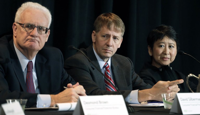 Instead of rooting out bad actors on Wall Street, Director Richard Cordray and the Consumer Financial Protection Bureau have harassed Main Street businesses that had nothing to do with the economic collapse. (AP Photo/Brennan Linsley)