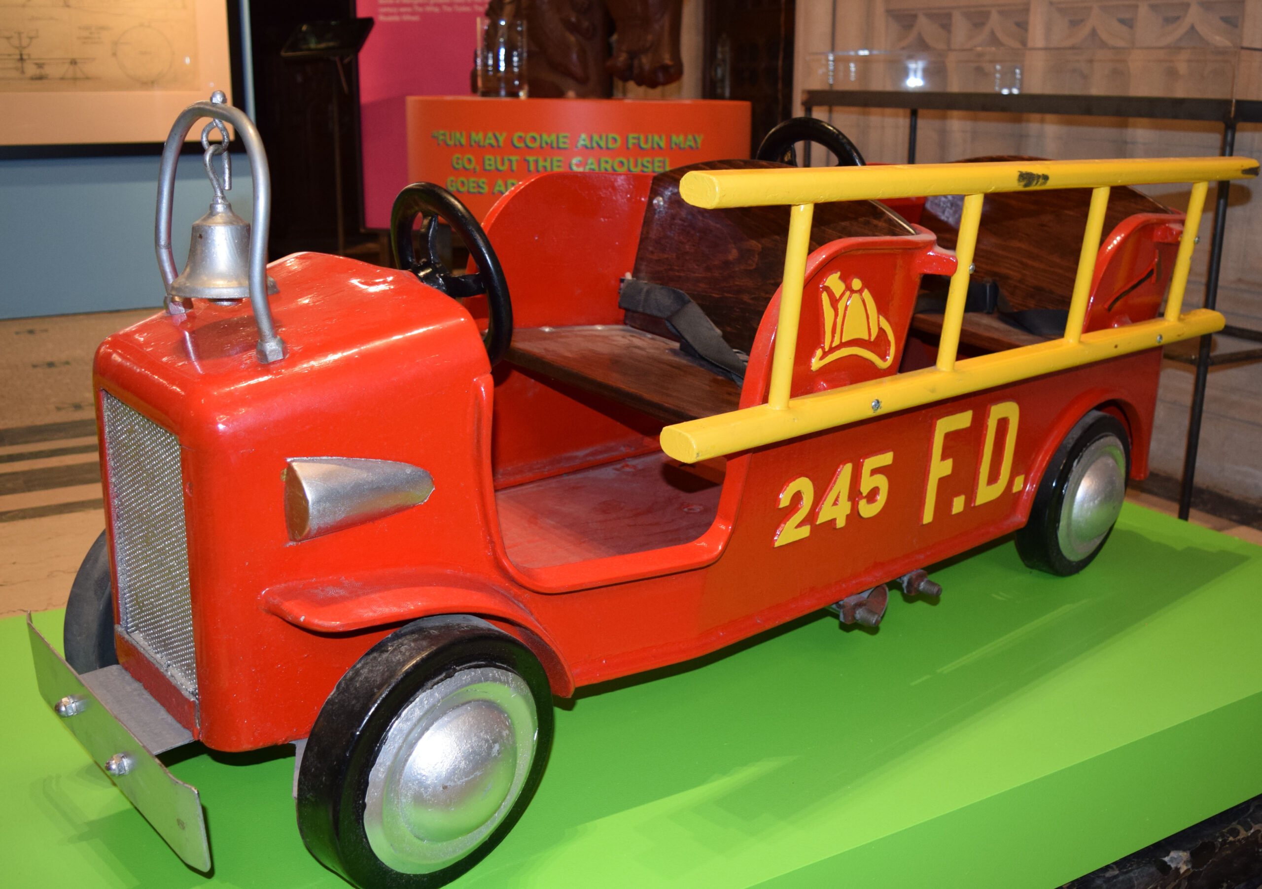 Exhibition looks at genius of carousel inventor