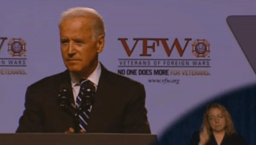 VIDEO: Joe Biden to veterans: Fixing Veterans Affairs is a ‘sacred obligation’