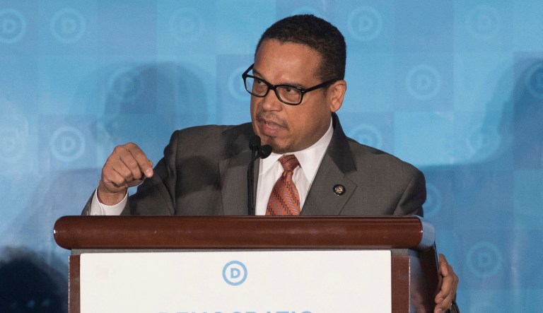 The chairwoman of the Republican Party of Minnesota says she is asking for the resignation of the person responsible for a state party Facebook post referring to Democratic Rep. Keith Ellison as 