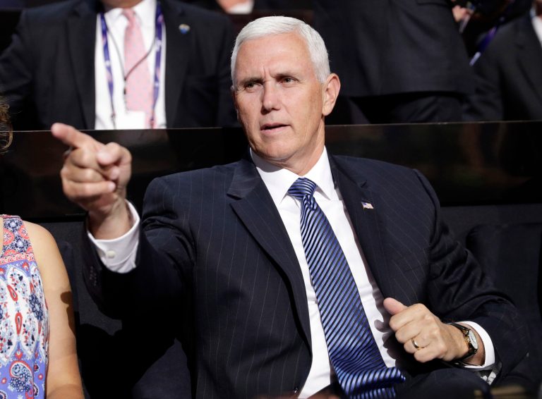 A new NBC News/Survey Monkey online poll released Wednesday found that 48 percent of voters nationwide don't know enough about Mike Pence to have an opinion about him. (AP Photo)