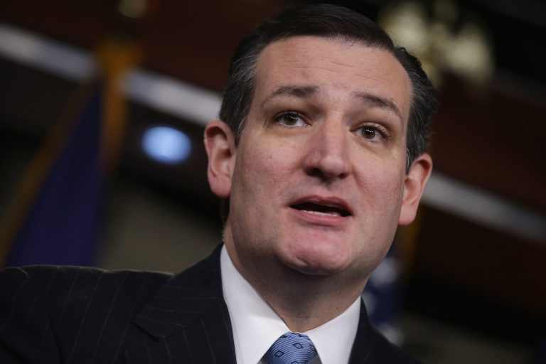 Sen. Ted Cruz called those who say that human activities are driving climate change 