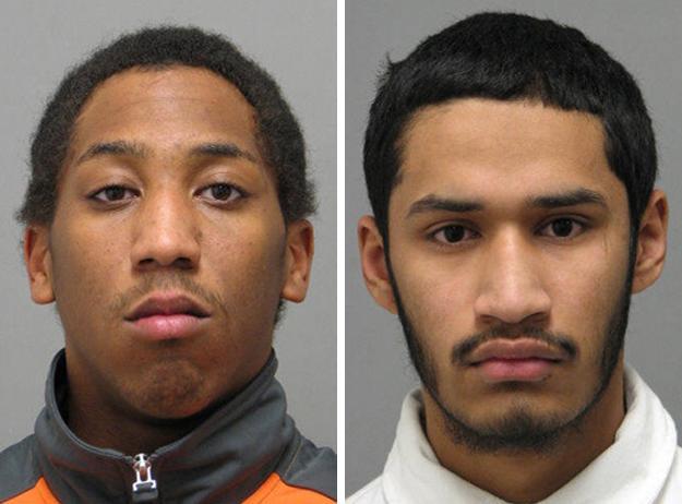 Armed robbers steal shoes from teens