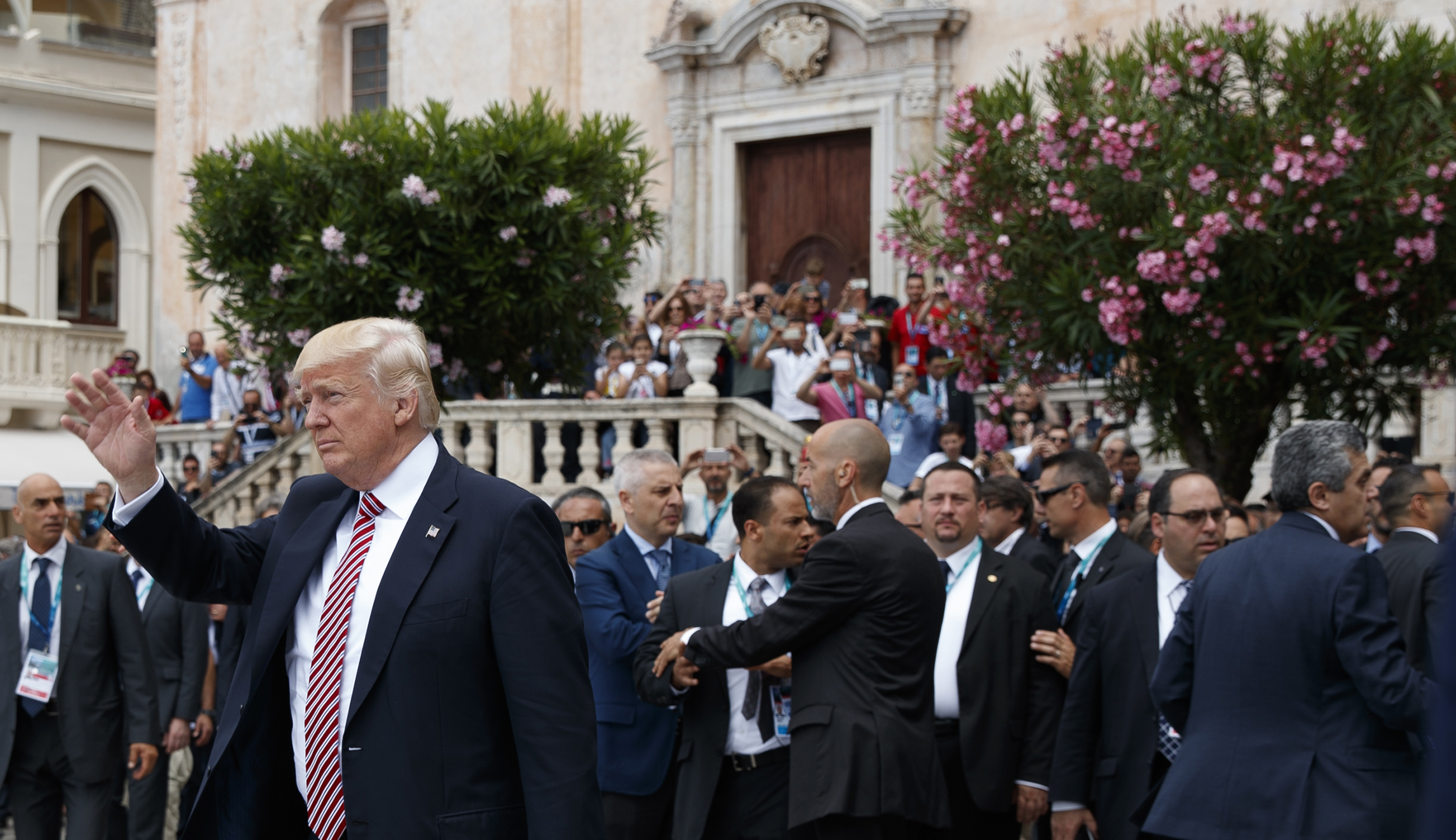 Trump touts domestic priorities during final stretch of overseas trip