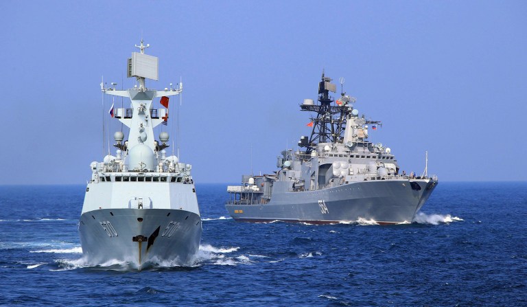 Andrei Denisov, Russia's ambassador to China, said that the international leaders should regard joint Russia-China naval drills in the Baltic Sea as a 